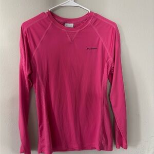 Columbia Women's Long-Sleeve Tech Shirt - Pink